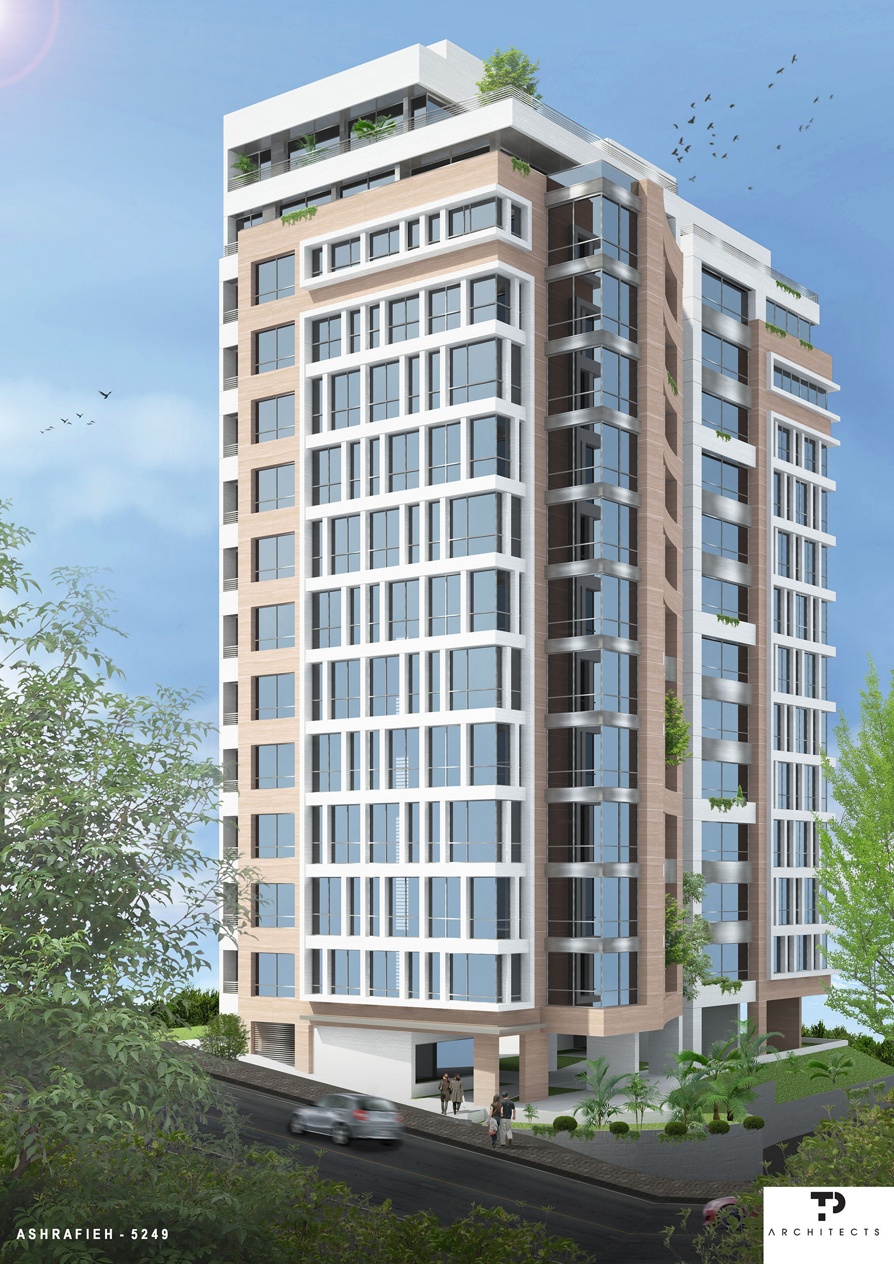 Achrafieh Tower 5249 - Lebanon